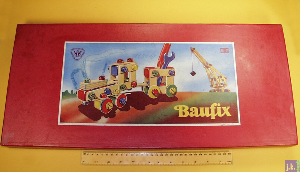 BAUFIX Holz Werkzeugschlüssel Maulschlüssel Konstruktionsspielzeug 